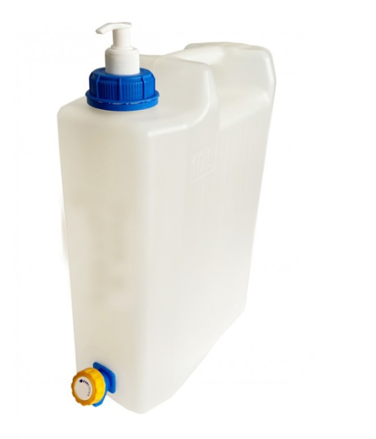 Туба за вода 10л със сапунерка