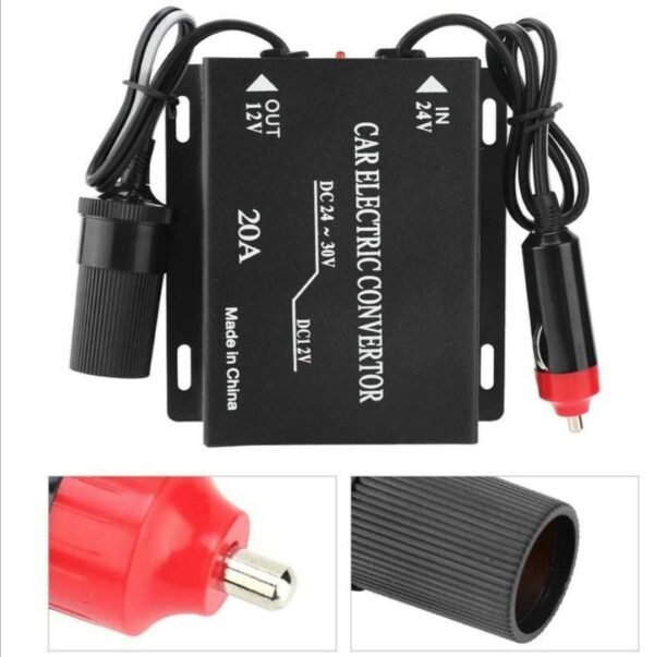 Преобразовател /Конвертор 24V-12V 20A