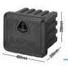Кутия за инструменти BAWER 400x350x350