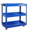 Количка за инструменти с 3 рафта HAWEK