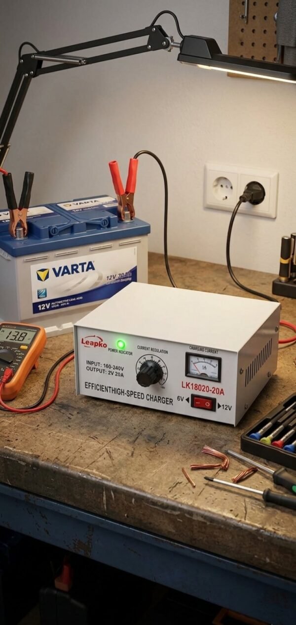 Зарядно за акумулатор 20А 6/12V