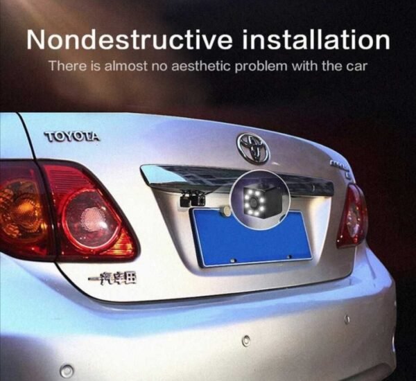 Камера за задно виждане Лед/Led светлина с 8 диода