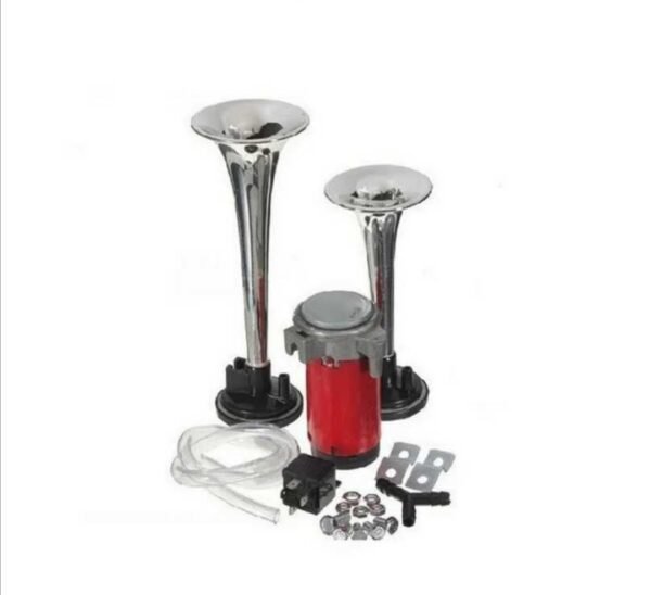 Тромба за камиони 2-ка с кампресор /Клаксон за автомобил 12V