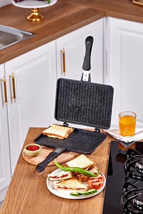 Двоен Грил Тиган, Практичен Тостер за сандвичи 6