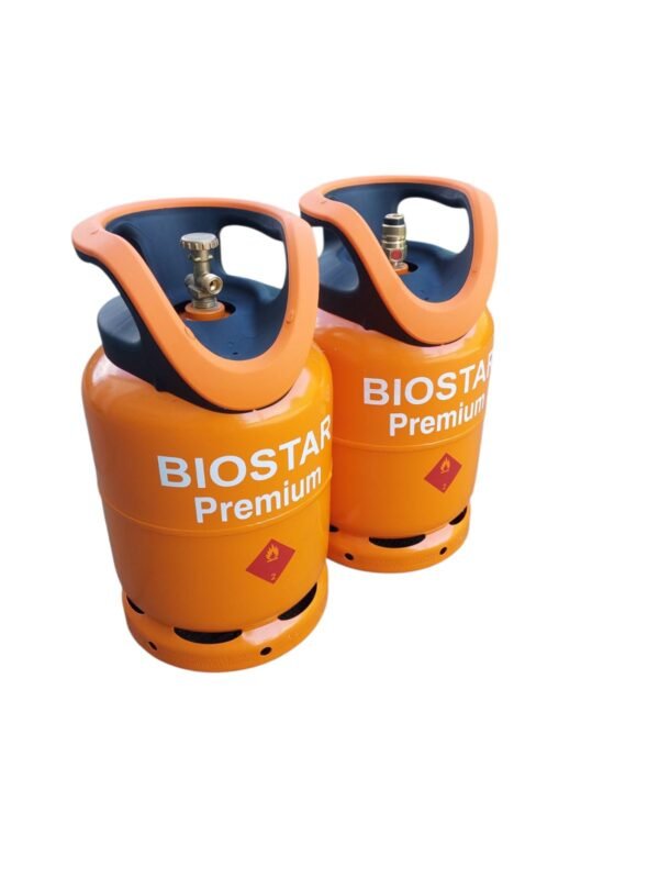 Газова бутилка с ъглов кран