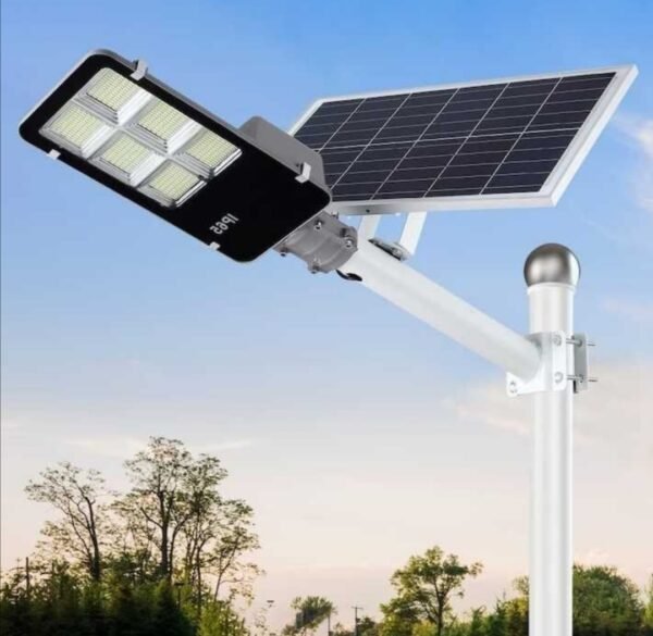 Screenshot_20250616_113014 Улична Соларна лампа Jortan, соларен панел и стойка 400W