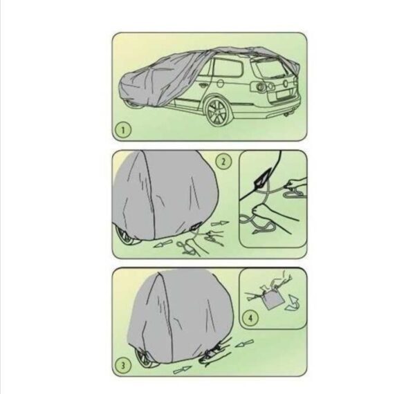 Покривало за Автомобил / Брезент за кола KEGEL XL хечбек/комби