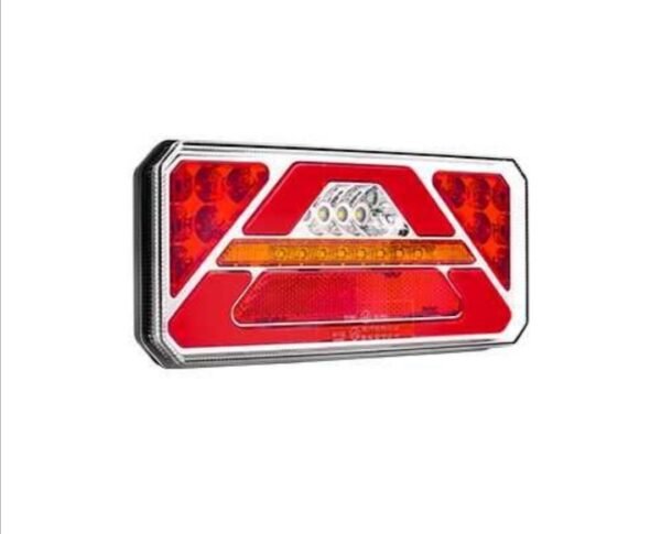 Стоп Диоден Лед неонова светлина с динамичен мигач 5 светлини 12-24V