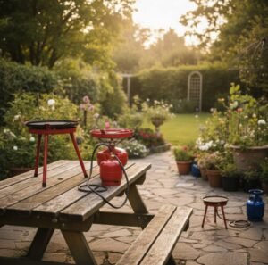 IMG-36824b8fecdee3417e08e378a7558bd1-V Газова Скара БАРБЕКЮ с гранитно покритие