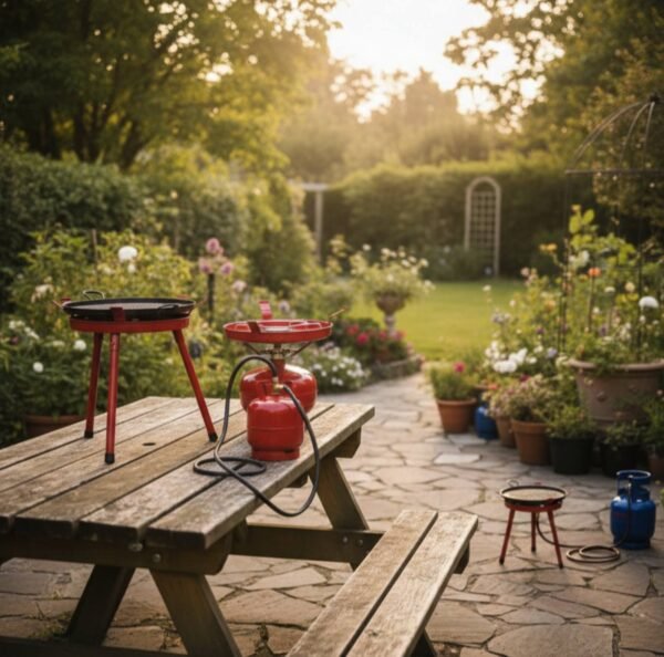 Газова Скара БАРБЕКЮ с гранитно покритие