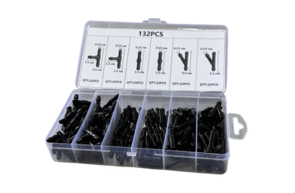 Снадки за маркучи за чистачки 132 броя/кутия