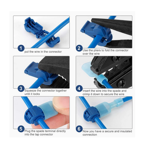 Бърза връзка за кабел 360 бр/к-т Арт.№: NA204