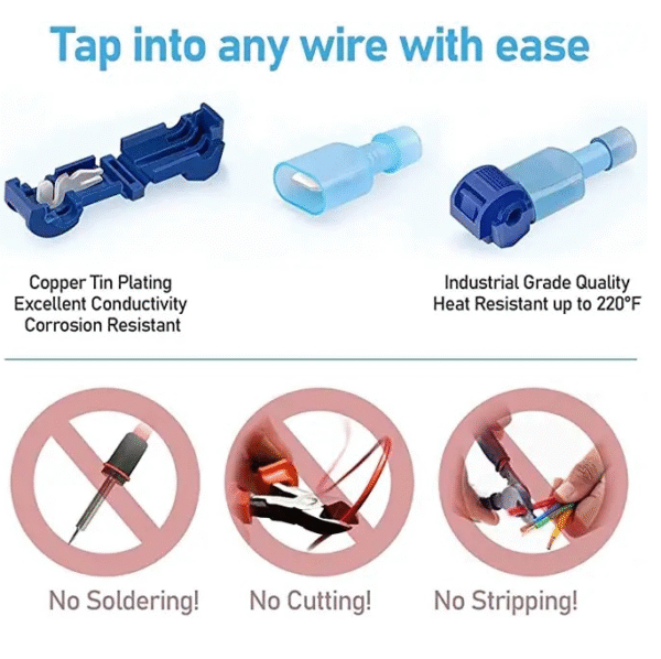 Бърза връзка за кабел 360 бр/к-т Арт.№: NA204