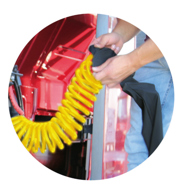 Чорап за спирални маркучи и кабели - Жълт Арт.№: 97171