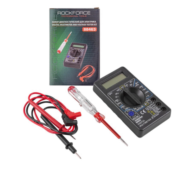 Дигитален мултицет и фазомер ROCKFORCE , RF-88463 Арт.№: RM01ML