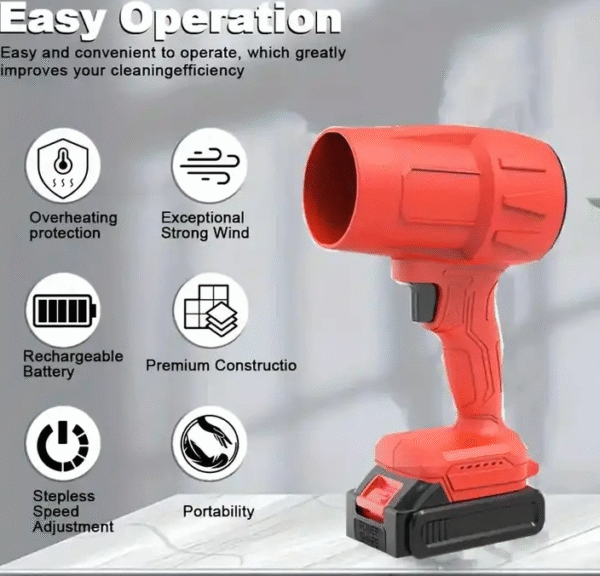 du3 Преносима акумулаторна духалка, пистолет за обдухване - T532