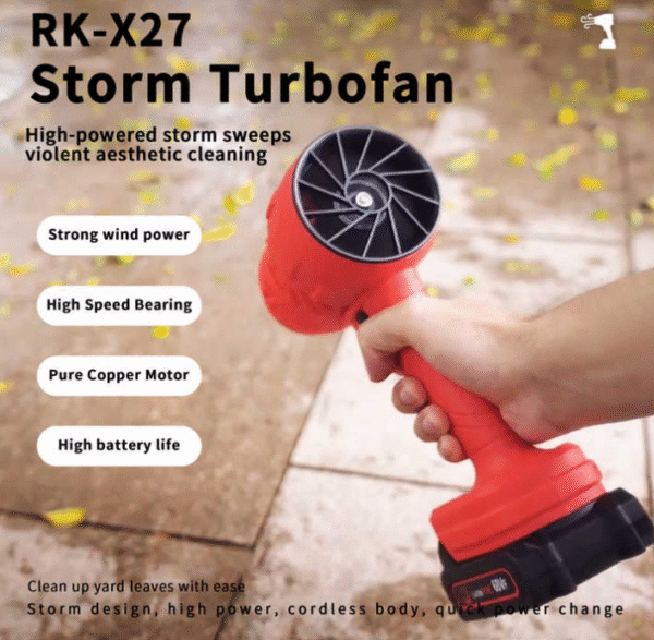 du5 Преносима акумулаторна духалка, пистолет за обдухване - T532