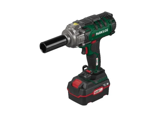 PARKSIDE 20V безжичен ударен гайковерт с батерия и зарядно устройство, Парксайд гайковерт 20V