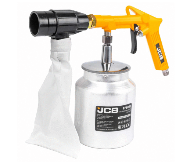 ПНЕВМАТИЧЕН ПЯСЪКОСТРУЕН ПИСТОЛЕТ 1Л С 4 ДЮЗИ JCB , RP8048 Арт.№: PNP39