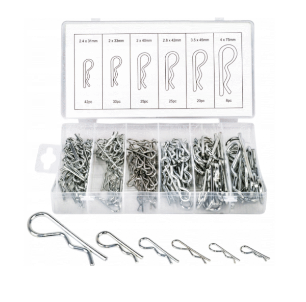 j Комплект заключващи щифтове / шплент 1,6mm - 3,8mm 150бр Арт.№: T498