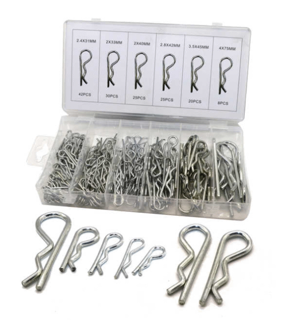 j1 Комплект заключващи щифтове / шплент 1,6mm - 3,8mm 150бр Арт.№: T498