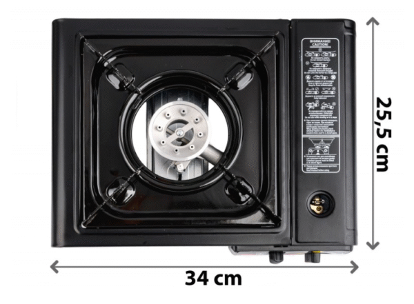 Преносим туристически газов котлон в куфар 2200 W Арт.№: AK10499