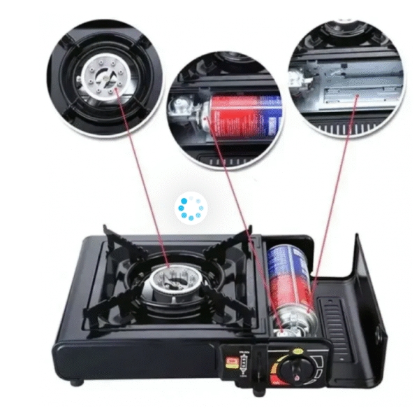 Преносим туристически газов котлон в куфар 2200 W Арт.№: AK10499