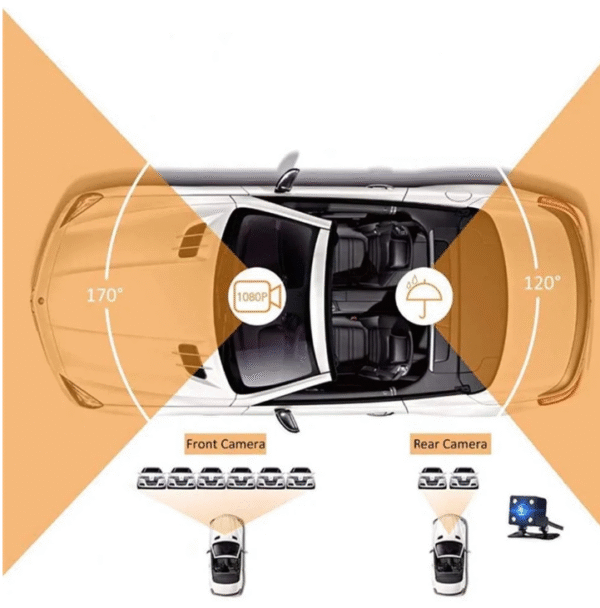 Видеорегистратор + камера за задно виждане - NA620
