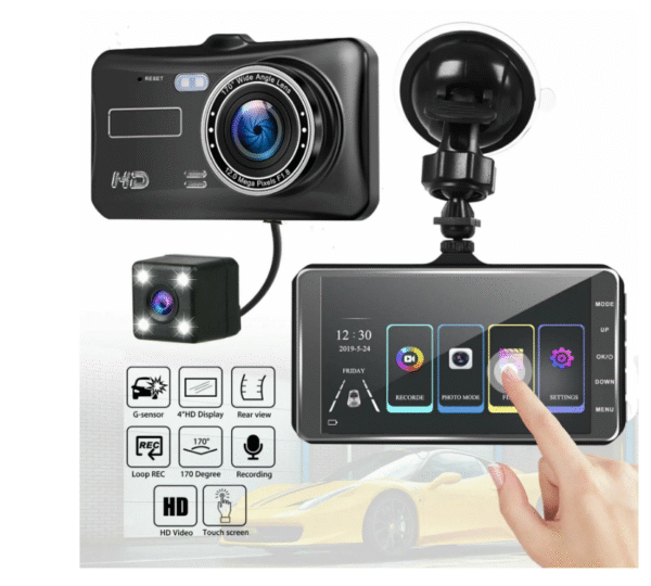 Видеорегистратор + камера за задно виждане - NA621 Арт.№: NA621