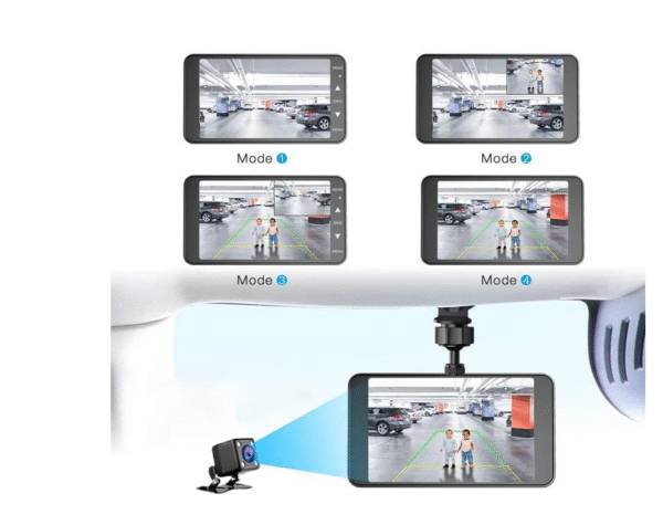 Видеорегистратор + камера за задно виждане - NA621 Арт.№: NA621