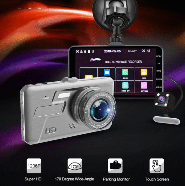 Видеорегистратор + камера за задно виждане - NA621 Арт.№: NA621