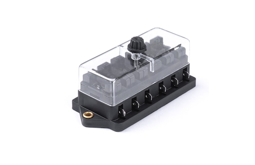 Кутия за предпазители за кола / Гнездо за бушони с 6 гнезда Арт.№: T664-6