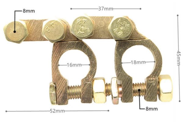 К-Т Клеми за акумулатор "+" / "-" Арт.№: T180