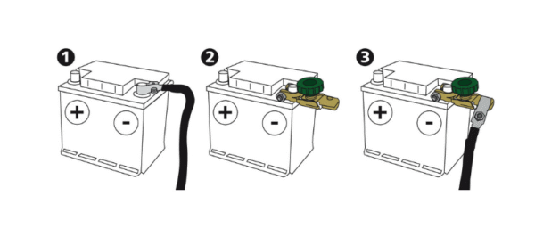 kle4 Клема ключ маса - 12/24V Арт.№: NA298