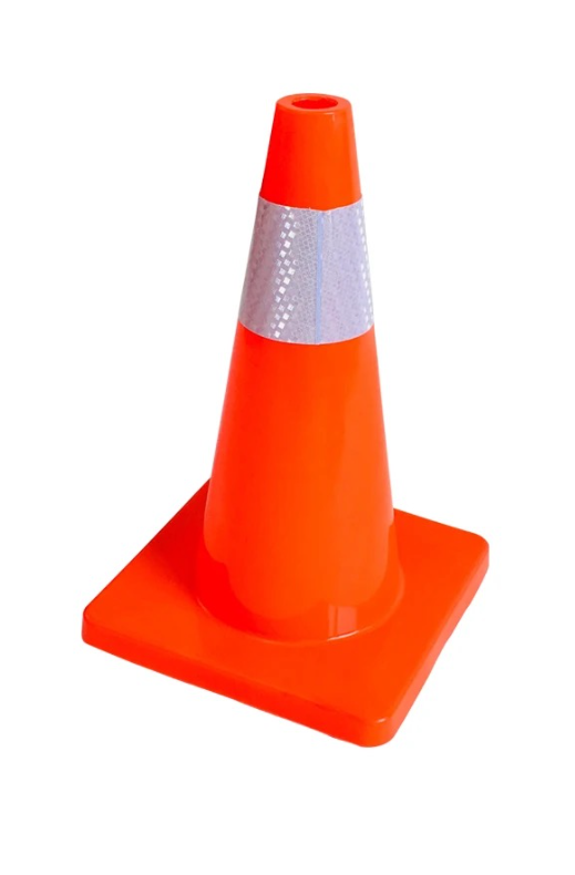 Авариен светлоотразителен конус 45см Арт.№: T41