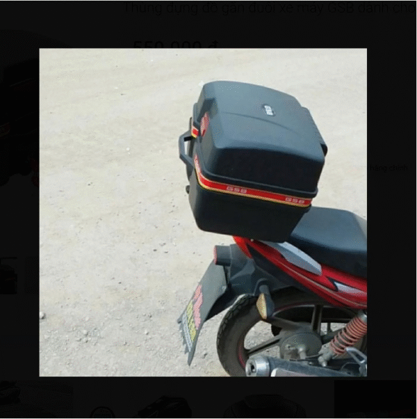 Куфар за мотоциклет 003 28 литра Арт.№: 72230