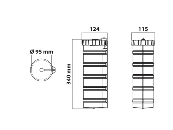 Kутия за документи - кръгла Арт.№: 97880