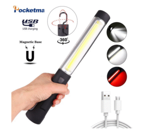 Акумулаторна LED работна лампа с червена светлина Арт.№: NA332