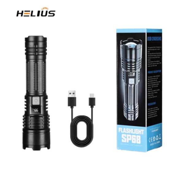 LED фенер USB зареждане Арт.№: T386