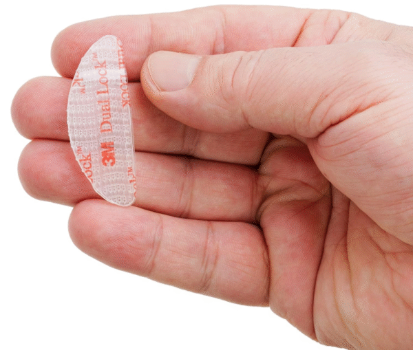 lep2 Прозрачна лепенка с велкро 3M / Двустранна залепваща подложка с велкро закопчалка Арт.№: T274