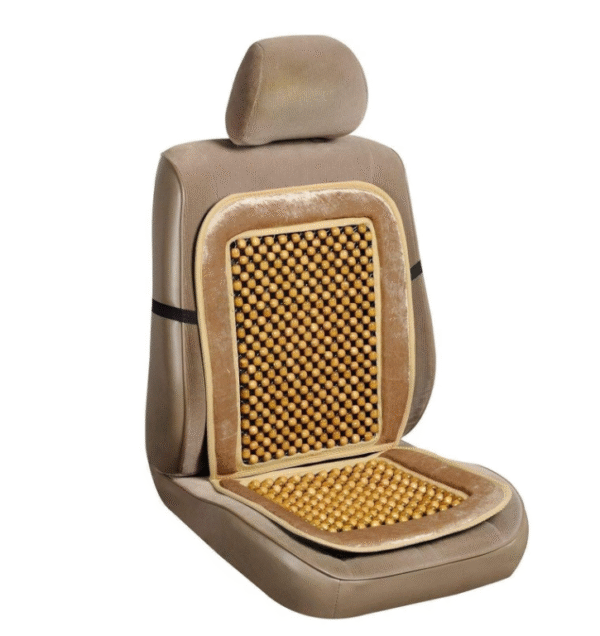 Универсален масажор за автомобил от бамбукови топчета черен Арт.№: T337