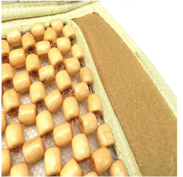 Универсален масажор за автомобил от бамбукови топчета черен Арт.№: T337