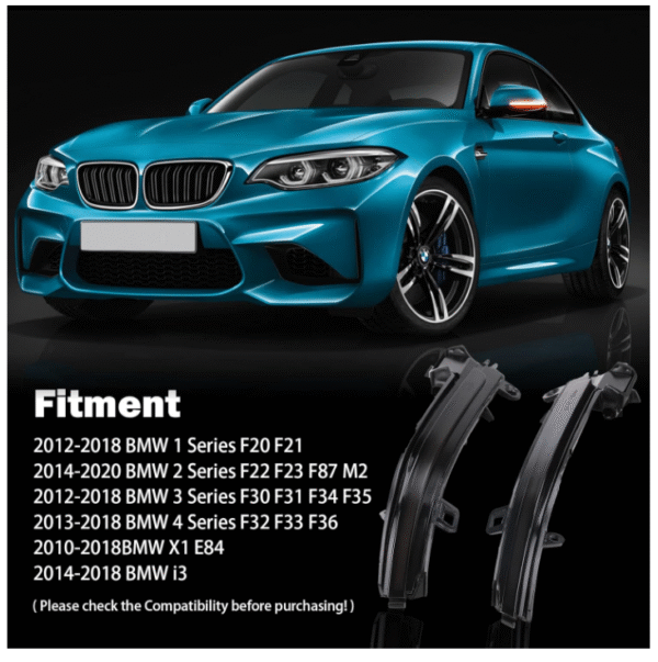 mig2 Мигачи за огледало за BMW F30 / F20 Арт.№: T134