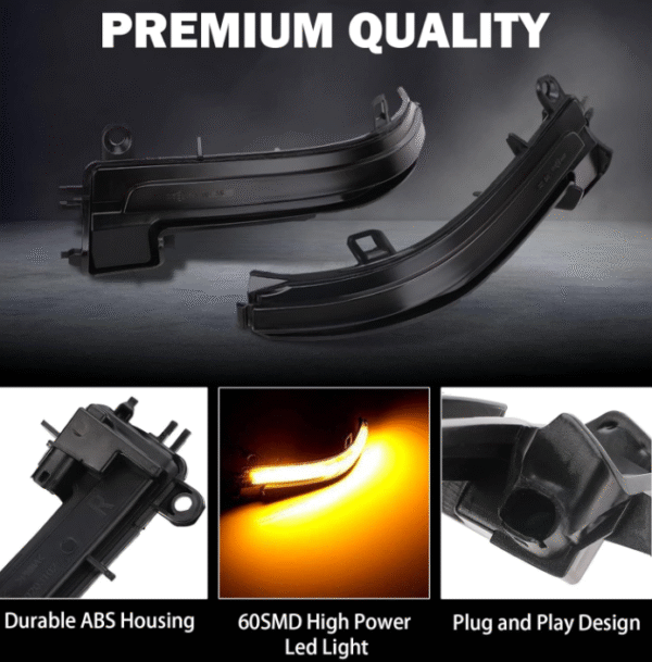 mig5 Мигачи за огледало за BMW F30 / F20 Арт.№: T134