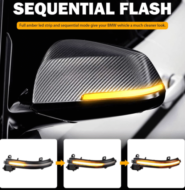 mig7 Мигачи за огледало за BMW F30 / F20 Арт.№: T134