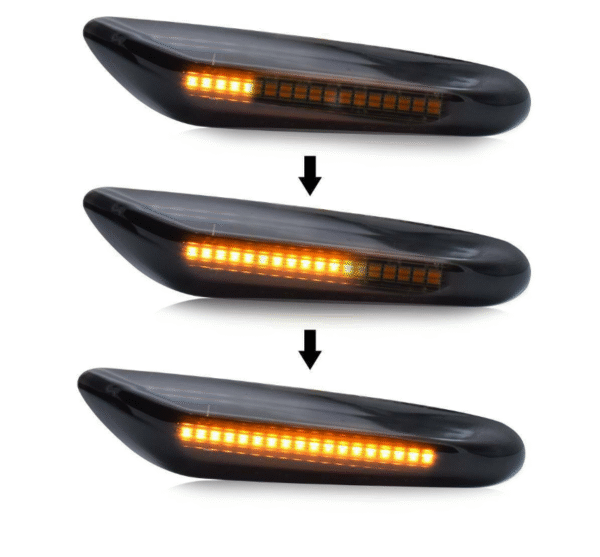 Динамичен страничен мигач за BMW