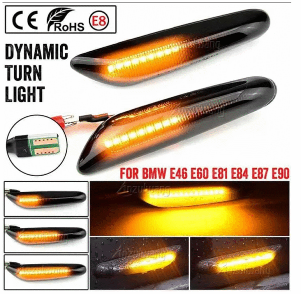 Динамичен страничен мигач за BMW