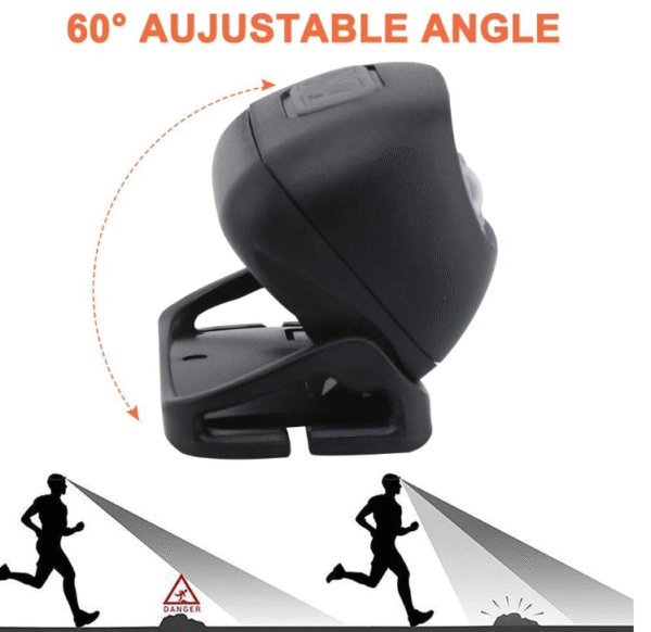 Мощен, акумулаторен, USB челник/челно фенерче със сензор Арт.№: T384