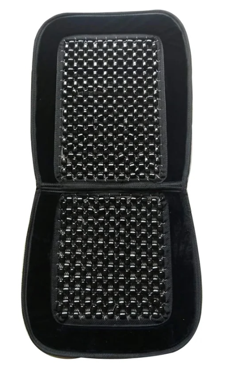 Универсален масажор за автомобил от бамбукови топчета черен Арт.№: T336