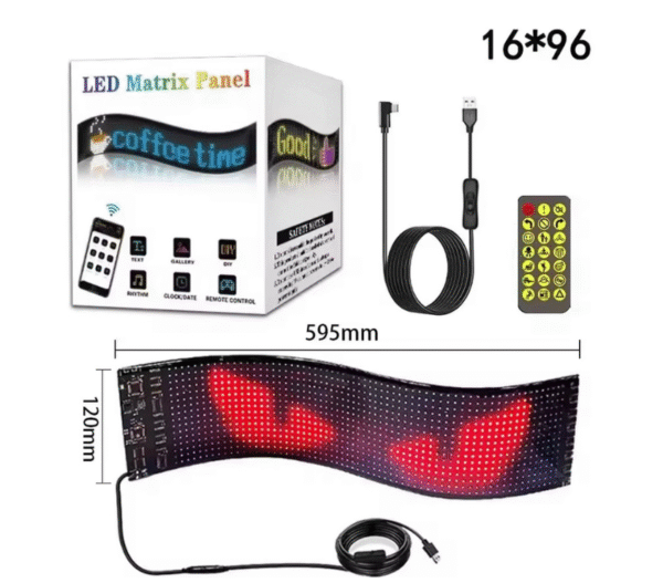 Светещи LED очи за предно стъкло, дяволски очи Devil Eyes 60/12см Арт.№: 38666